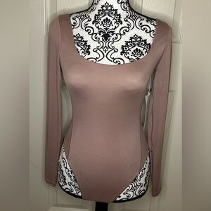 NWT LuluLemonSeriously Soft Nulu Square-Neck Bodysuit